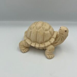 Vintage Resin Tortoise Figurine Statue Home Decor‎ Collectible Ornament